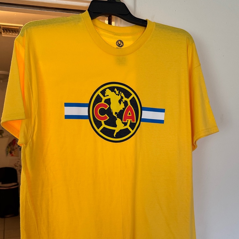 Club America Yellow Short Sleeve Tee